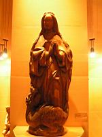 Statue, Sainte Marguerite, 15e (musee d'Arras)
